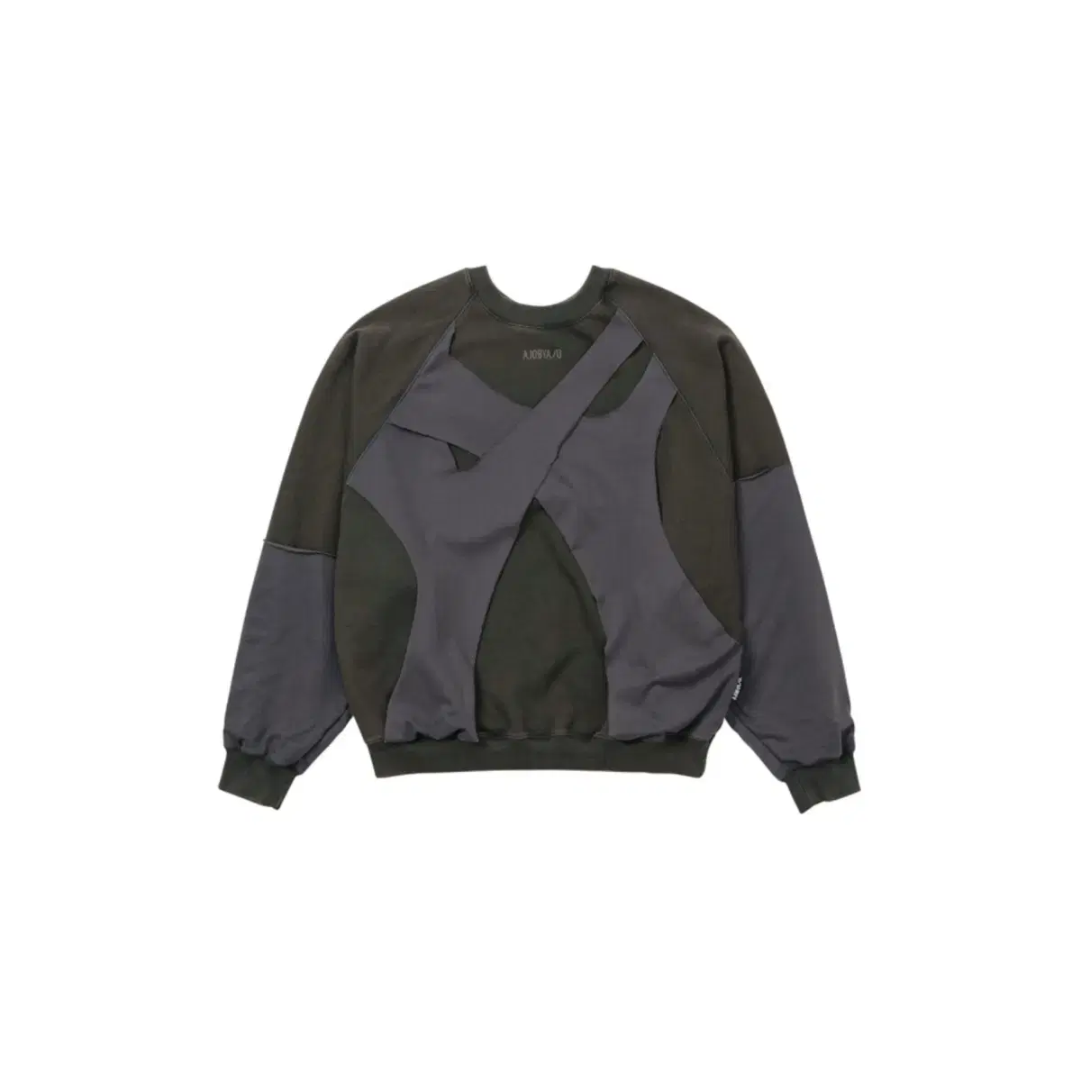 【AJO AJOBYAJO】24FW★ Paneled Washed Sweatshirt AJOBYAJO】Paneled Washed Sweatshirt | OUR BRAND,AJOBYAJO